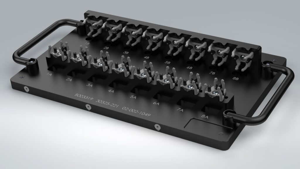 Vision fixture to hold medical part in horizontal and vertical orientations | MKE Custom Solutions